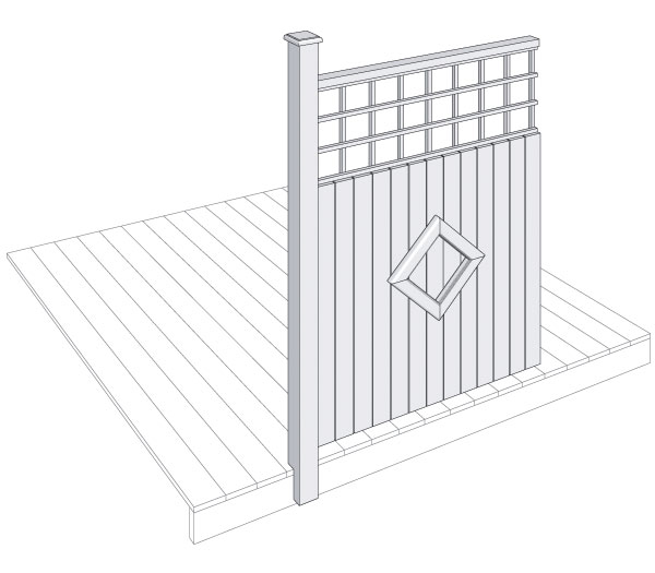 Écran Pergola