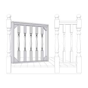 Barrière Harmonie 36"