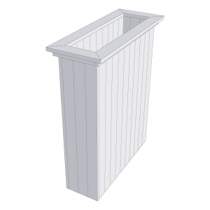 Rectangle 42" x 48"