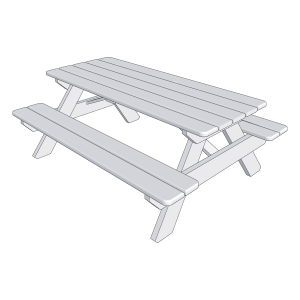 Table adultes 6'